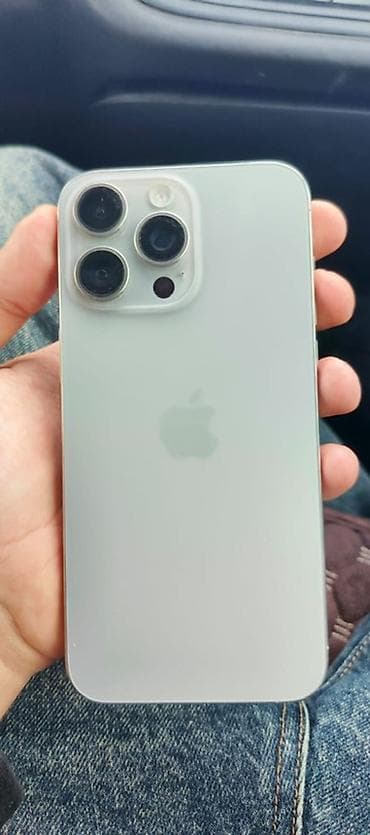 IPhone 15 Pro Max, 256 GB, Natural Titanium, Simsiz şarj, Face ID