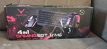Chiropten 4-in-1 Gaming Set KM6 - Dəst tərkibi: klaviatura, oyun — 1
