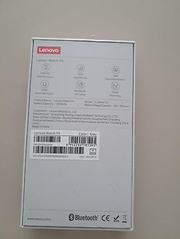 mi band 10: Lenovo Watch Fit – ağıllı saat Xüsusiyyətlər: - 1.96" HD AMOLED ekran — 3