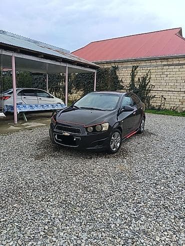 chevrolet aveo: Chevrolet Aveo sedan - Korpus: 4 qapılı sedan, qara rəng, kuzov — 1