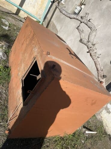 питомник растений в баку: Metal yanacaq/su çəni - Material: qalınmetallı, qaynaqla yığılmış — 1