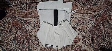 İdman dəstləri: Judo gi dəsti – gödəkcə, şalvar və kəmər - Rəng: ağ gi, qara kəmər - — 3