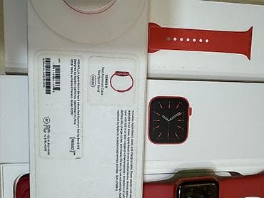 iphone saat: Smart saat, Apple, Sensor ekran, rəng - Qırmızı — 2