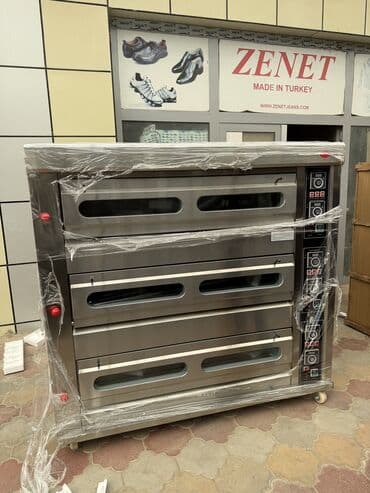 soba pizza: Çörək, Şirniyyət üçün, Pizza, Qaz ilə işləyən, 3 mərtəbəli — 6