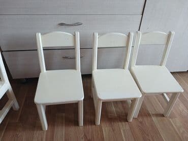 Uşaq üçün stullar, ağ rəng, taxtadandır. Qiyməti 12 azn lalafo.az -da Uşaq üçün stullar, ağ rəng, taxtadandır. Qiyməti 12 azn