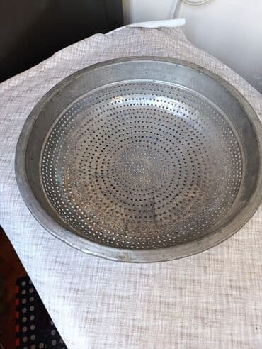 Mis süzgəc Qədimi mis aş süzən – qalın misdən hazırlanmış, əla lalafo.az -da Mis süzgəc Qədimi mis aş süzən – qalın misdən hazırlanmış, əla