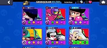 stranger things max: Brawl Stars hesabı – inkişaf etmiş, zəngin kontentli BRAWL STARS — 2