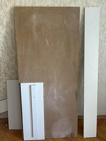 Mebel hazırlamaq üçün hazır kəsilmiş detallar dəsti Tərkibi: - Ağ