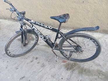 adidas velosiped qiymeti: Şəhər/trek tipli velosiped - Rəng: qara, çərçivədə “adidas” yazıları — 2