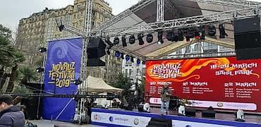 Novruz Festivalı 2019 – Səhnə, işıq və səs avadanlıqlarının icarəsi — 1