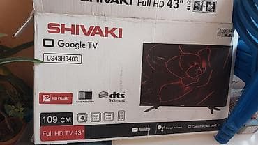 iphone dubay variantı: Televizor Shivaki LED ekran 43" FHD (1920x1080) — 3