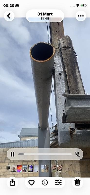 dəmir yumruq: Boru Qofrasız, Dəmir, 110 mm, İşlənmiş — 2