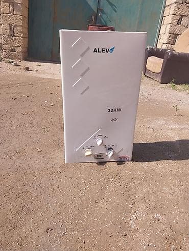 mətbəx krantı: Alev 32 kW qazla işləyən su qızdırıcısı - Güc: 32 kW - Ön paneldə — 1