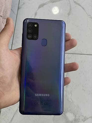 nokia x2 dual: Samsung Galaxy A21S, rəng - Mavi — 2