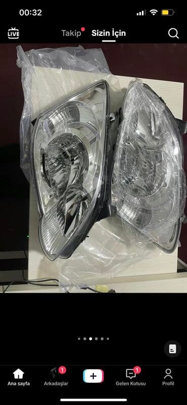 gencede zapi satilir: Toyota carolla teze ve orginal faralar — 1