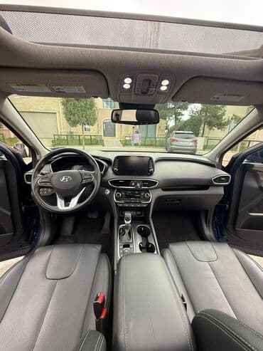 bmw x7 2009: Hyundai Santa Fe – mavi rəngli, şəhər və uzun yol üçün ideal ailəvi — 9