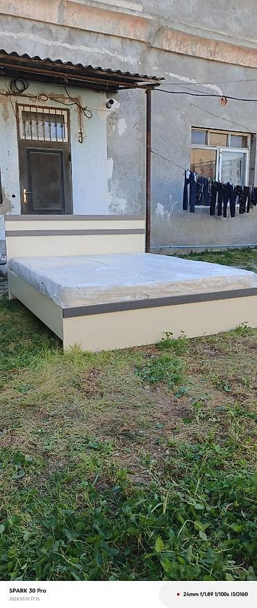 Yeni, İkinəfərlik çarpayı, Bazasız, Matras ilə, Siyirməsiz