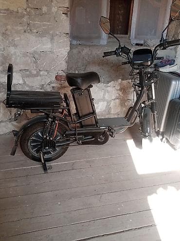 Elektrik velosipedi/skuter - Güclü elektrik mühərriki arxa təkərdə