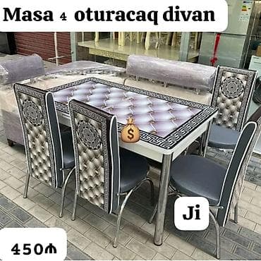 kreslo divan: Künc divan masa oturacaq rəng seçimi var — 1