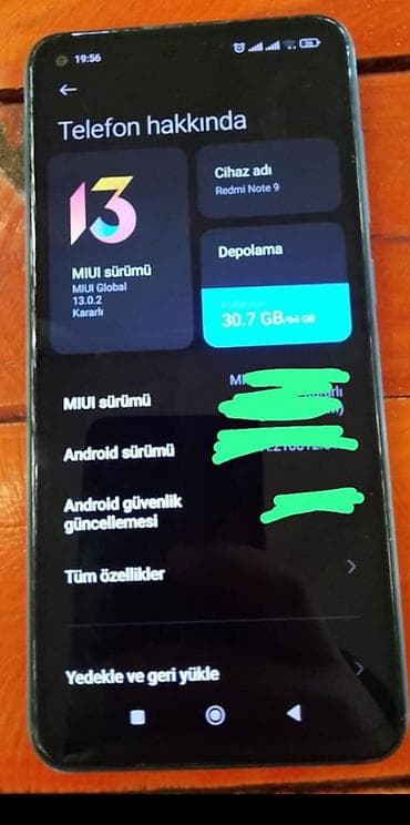 redmi note 9 kabrolar: Xiaomi 64 GB, 
 İki sim kartlı — 3