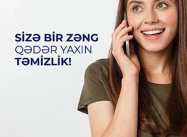 kassir restoran: Salam.Ev,ofis, obyekt təmizlik işine gedirem qiymet razılaşma yolu ilə — 1