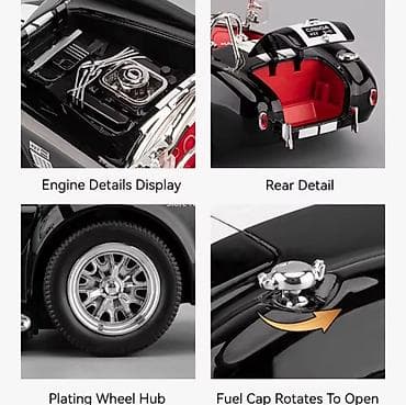 Kitablar və jurnallar: Məhsul: Klassik sport avtomobilinin detalı yüksək səviyyədə işlənmiş — 5
