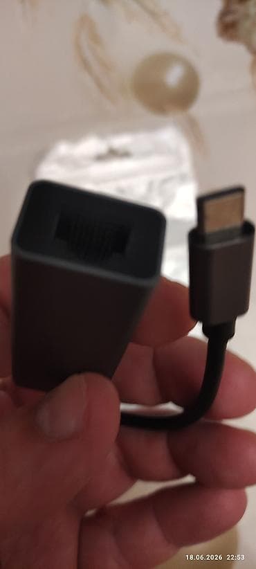notebook acer: USB‑C → Ethernet adapteri - Giriş: USB Type‑C (USB‑C) - Çıxış: RJ‑45 — 3