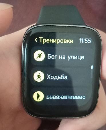 smart saat iphone: İşlənmiş, Smart saat, Xiaomi, Аnti-lost, rəng - Qara — 8