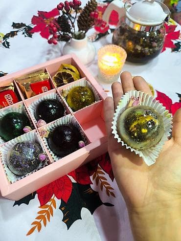 Digər ev dekoru: Hədiyyə qutuları və tematik setlər - Şirniyyat qutuları: Bölməli — 3