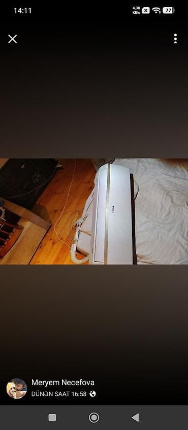 indesit kondisioner: Kondisioner Gree, Yeni, 50-60 kv. m, Daxili blok, Kredit yoxdur — 4