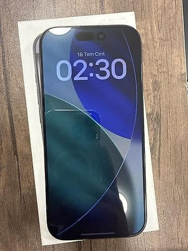 redmi note 11 kabro: IPhone 16 Pro, 128 GB, Graphite, Zəmanət, Simsiz şarj, Face ID — 3