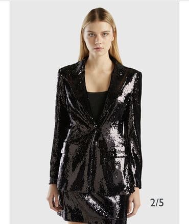 qadin pencekleri: Benetton firmasınındı, əsl ziyafət pencəyidi, 40,42 razmer — 2