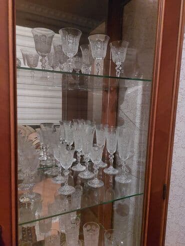 bayram papağı: Qədəhlər, rəng - Ağ, Xrustal, Çexiya — 5