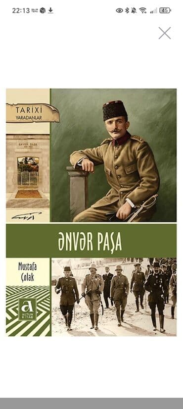 Məhsul: Kitab – “Ənvər Paşa” Müəllif: Mustafa Çolak Nəşriyyat: Altun
