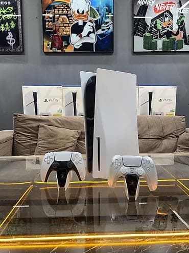 PlayStation 5 FAT 825 GB 🔥 5 Oyunlu 🔥 1 x Dualsense 5 ✅ Bütün