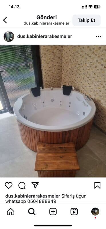 Santexnika: Yeni Cakuzi vanna Motorlu, Pulsuz çatdırılma — 13