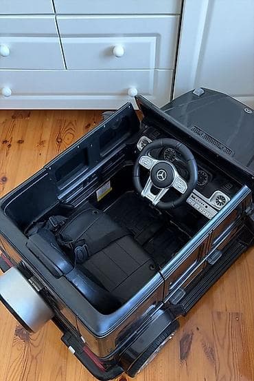 b class makasin: Uşaqlar üçün elektrikli minik maşını – Mercedes‑Benz G‑Class AMG — 2