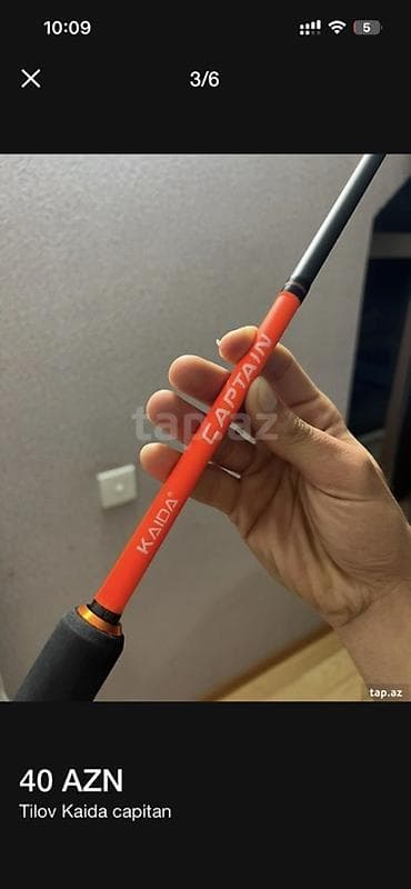 Kaida Captain tilovu – spinning otipli balıqçılıq çubuğu — 3