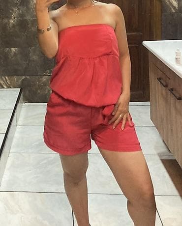 kiraye kostyumlar: YAY GEYİMLƏRİ Qadın geyim dəsti – 2 model 1) Qırmızı strapless şort — 2