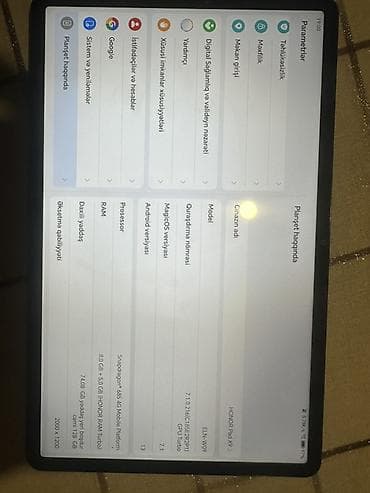 huawei matepad 11.5 s: HONOR Pad X9 planşet. Qiymətdə razılaşmaq olar. - Model: HONOR Pad X9 — 1