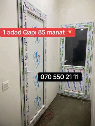 Ütüləmə lövhələri: Hamam üçün Yeni Plastik qapı 80x200 sm Üzlük ilə, Ödənişli quraşdırma, Ünvandan götürmə, Ödənişli çatdırılma — 2