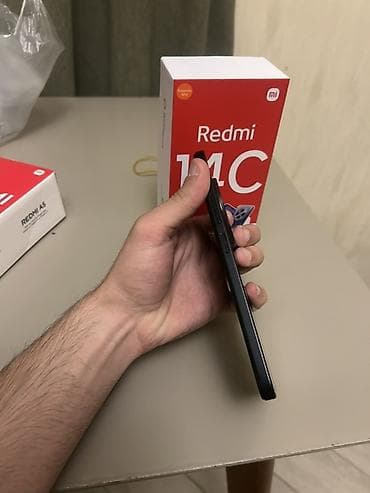 iqos 2 ci el: Redmi 14C, 256 GB, rəng - Qara, İki sim kartlı — 3