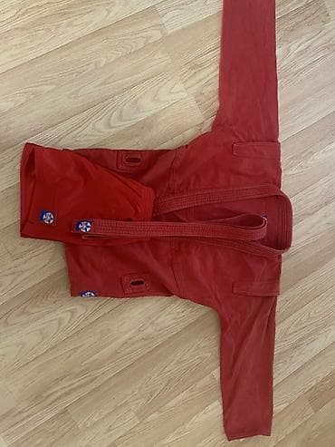 İdman formaları: Sambo üçün idman dəsti - Rəng: qırmızı (kimono/cütlük), mavi-qırmızı — 2