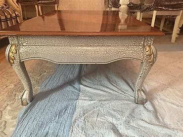 stol satilir: Düz masa, Açılmayan, Təkərsiz, Taxta, Zəmanətsiz — 3