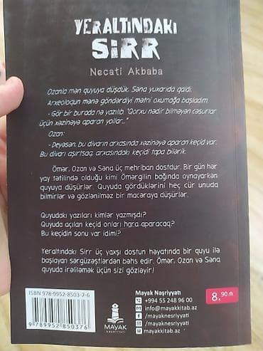 Satıram kitab "Yeraltındakı Sırr — 3