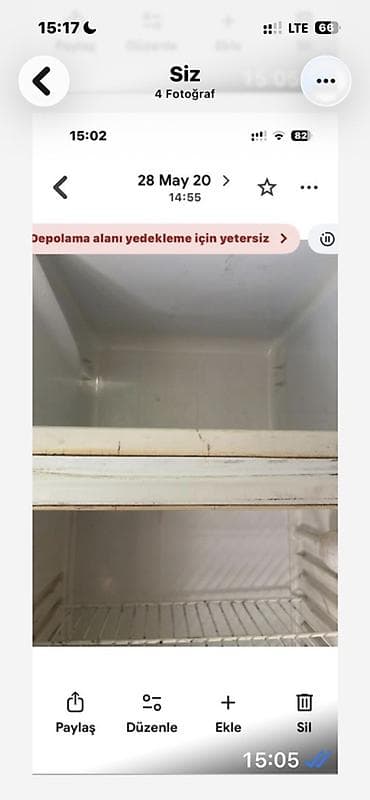 netbook satilir: İki kameralı məişət soyuducusu - Üst kamera: dondurucu bölmə - Alt — 1