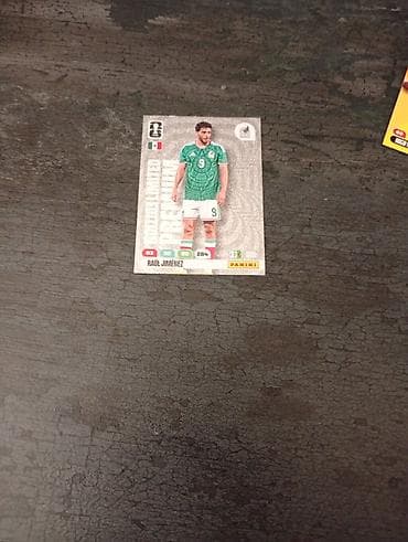Panini futbol kartı – Raúl Jiménez (Meksika millisinin hücumçusu)