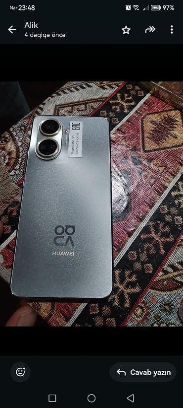 Huawei Nova 10 SE, 128 GB, rəng - Gümüşü