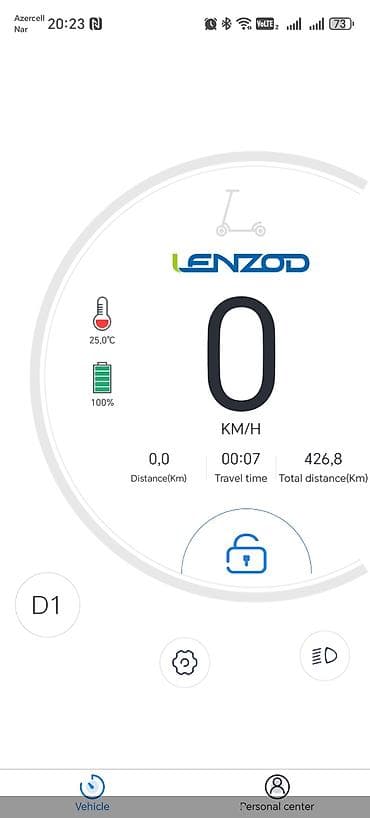 İdman və hobbi: İşlənmiş Elektrik samokat > 12", ≤ 250 Vt, 16 - 25 km/s, Ödənişli çatdırılma — 5