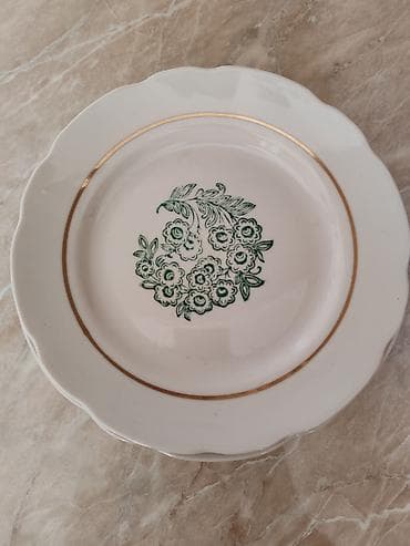 Boşqablar, 6 ədədli dəst, Farfor, SSRİ